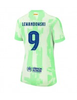 Barcelona Robert Lewandowski #9 Kolmaspaita Naisten 2024-25 Lyhythihainen